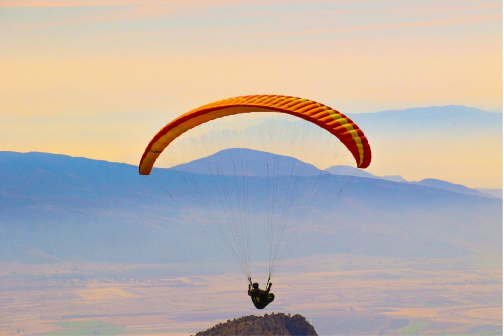 paragliding in patnitop